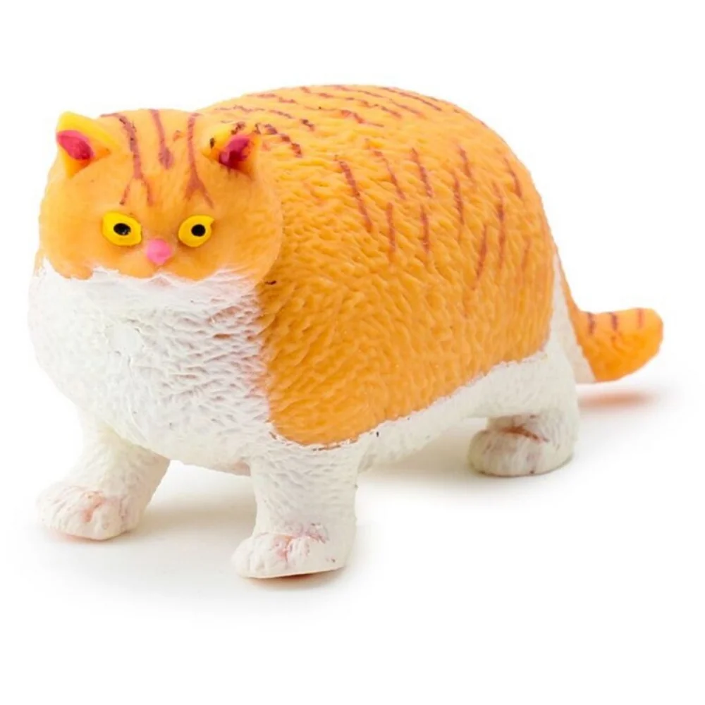 Puckator Παιχνιδάκι Stretchy Fat Cat σε 4 Σχέδια - 4