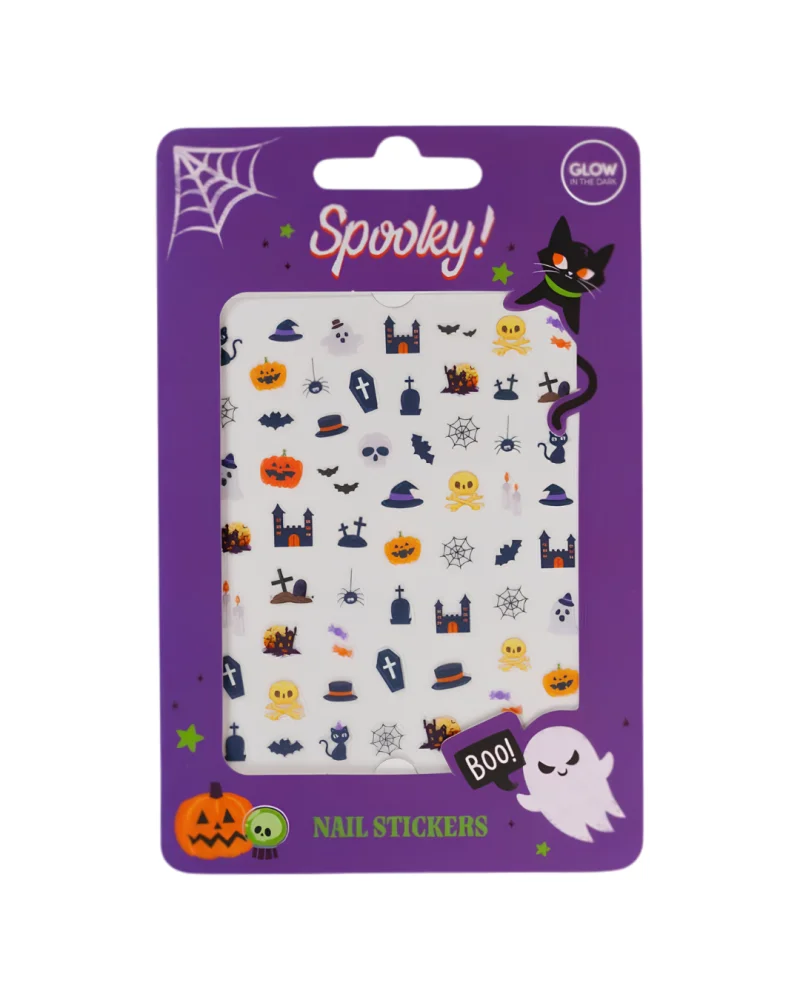 Puckator Αυτοκόλλητα Νυχιών Spooky Self Adhesive Nail Stickers - 4