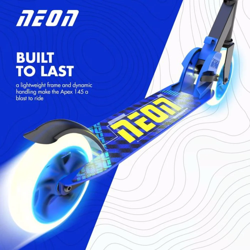 Y-Volution Πατίνι Neon Apex 145 Μπλε - 4