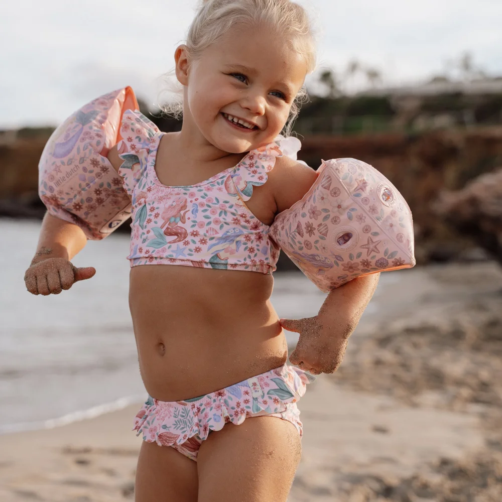 Little Dutch Παιδικό Σετ Μπικίνι με Βολάν Dreamy Mermaid 12-24 μηνών - 4