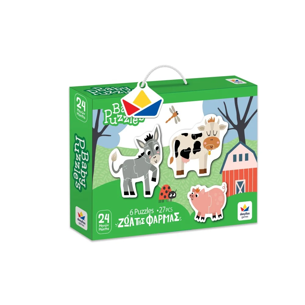 Desyllas Baby Puzzles Φάρμα - 1