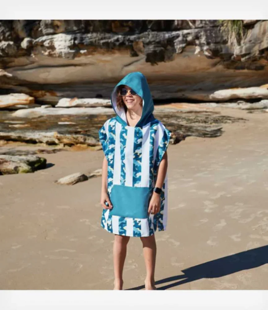 Dock & Bay Παιδικό Πόντσο Quickdry Cool Camo Microfiber 3-5 ετών - 3