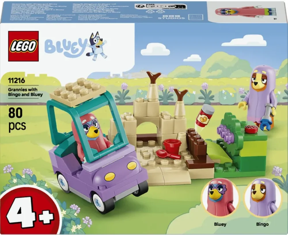 Lego Grannies With Bingo And Bluey - 1