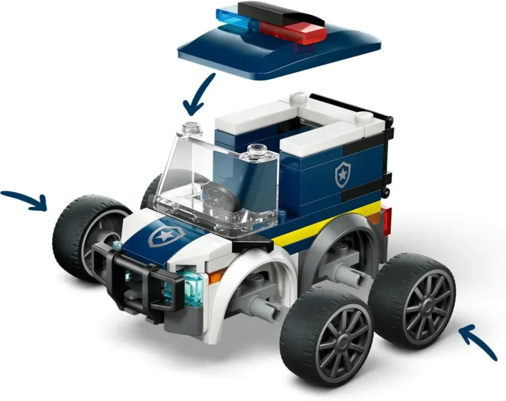 Lego City Rides Police Truck - 4