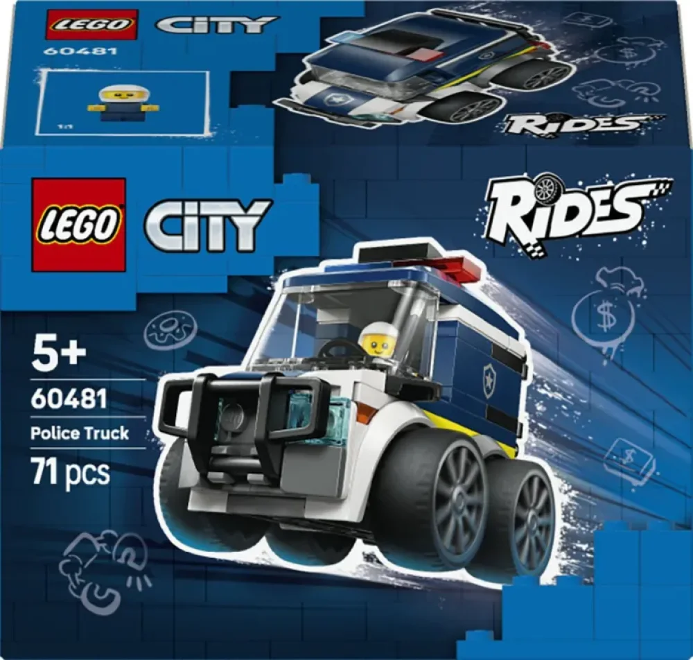 Lego City Rides Police Truck - 1