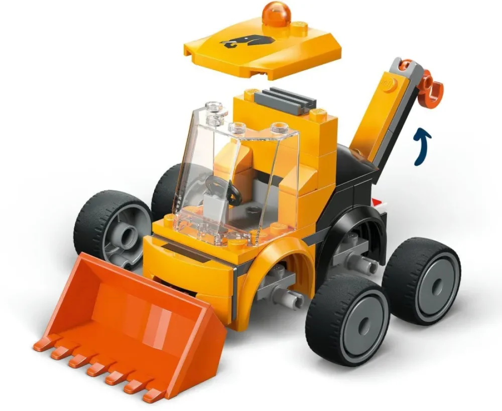 Lego City Rides Construction Loader - 4