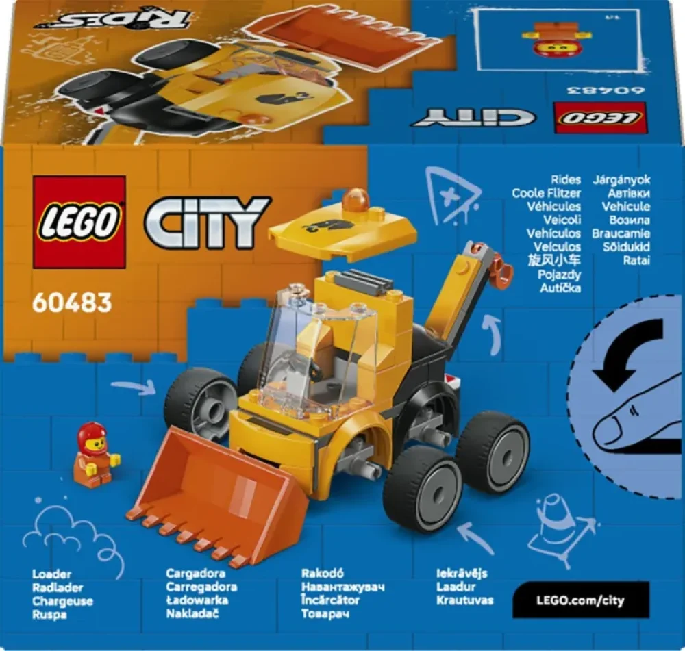 Lego City Rides Construction Loader - 8
