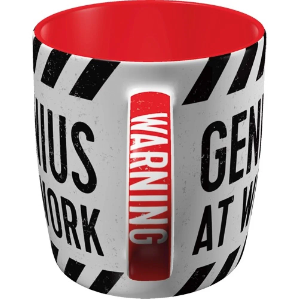 Nostalgic Κούπα Achtung Genius at Work 330 ml - 4