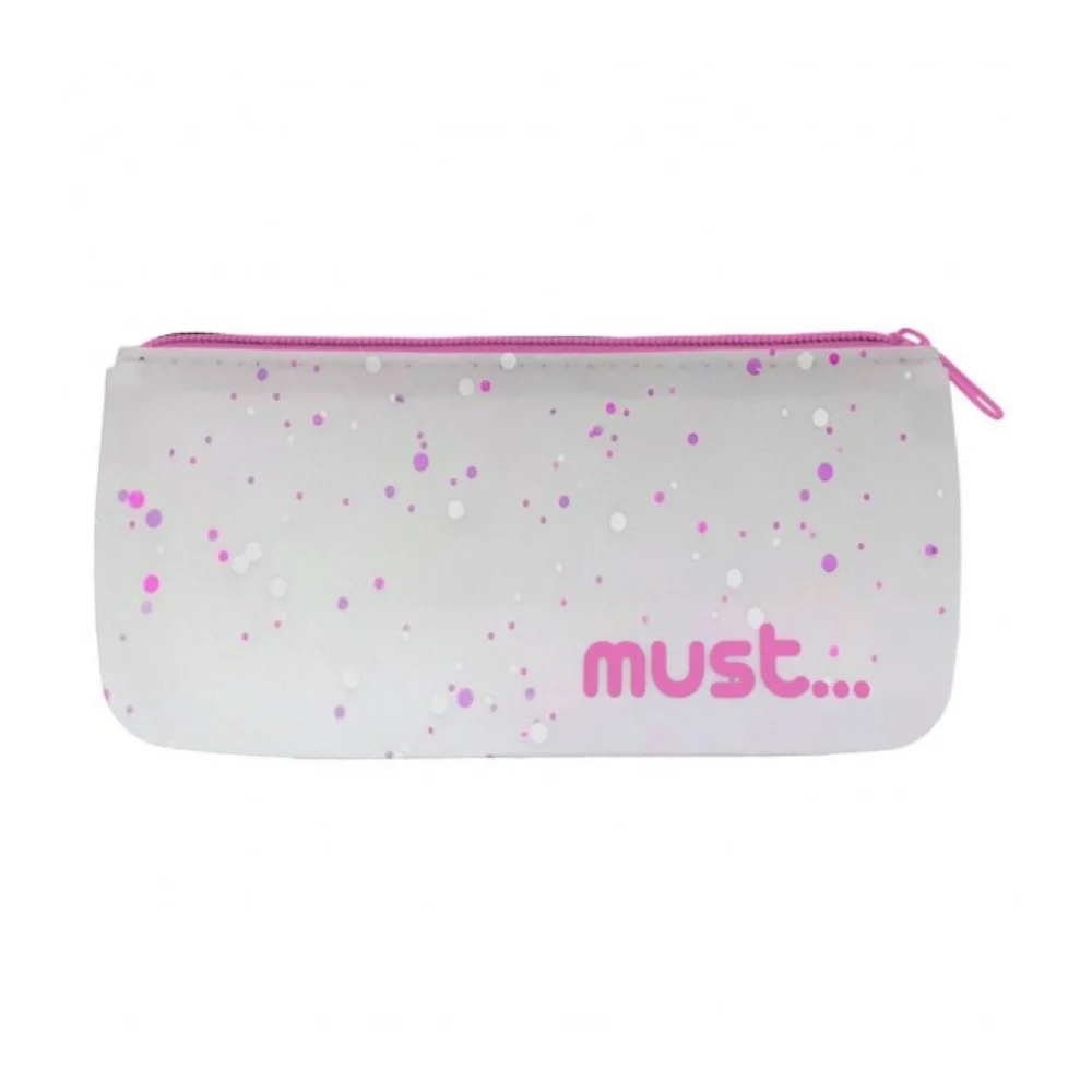 Must Focus Κασετίνα Σιλικόνης Φλατ Κονφετί σε 4 Χρώματα - 5