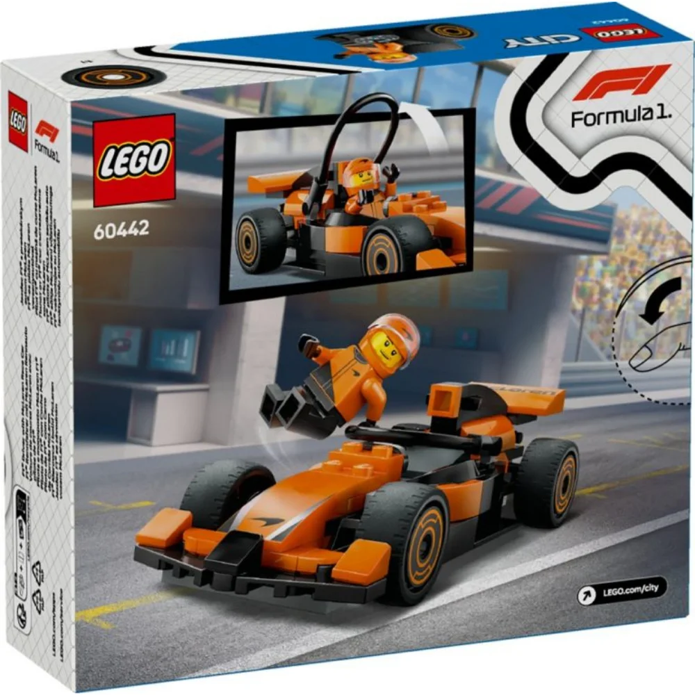 Lego City F1® Driver With Mclaren Race Car - 2