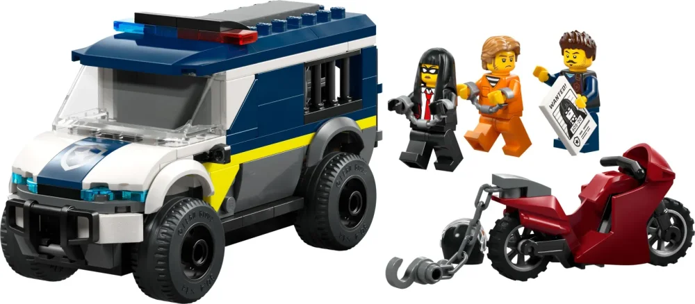 Lego City Police Prisoner Transport Van - 2