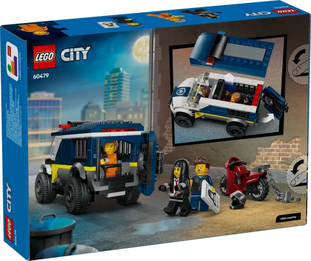 Lego City Police Prisoner Transport Van - 9