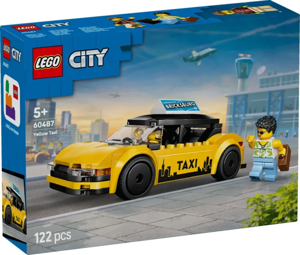 Lego City Yellow Taxi - 1