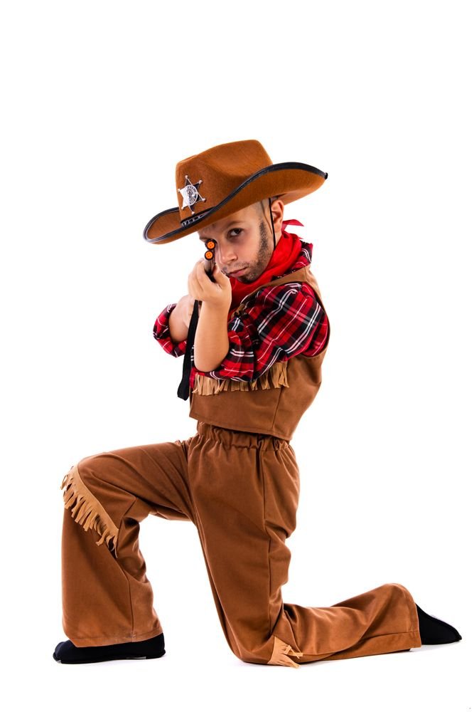 Αποκριάτικη Παιδική Στολή Cow Boy Νο 10 ετών - 3