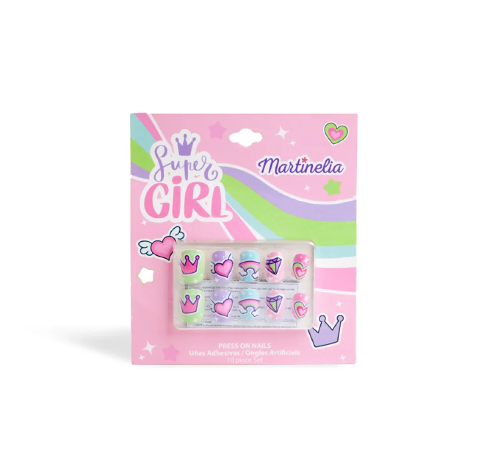 Martinelia Press On Nails Set Supergirl - 1