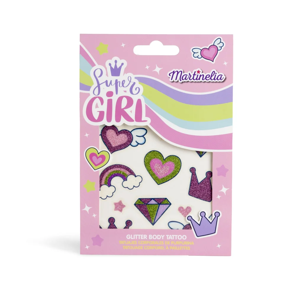 Martinelia Super Girl Glitter Body Tattoo - 1