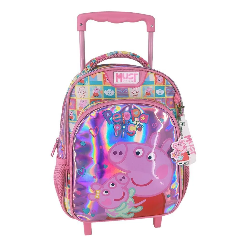Must Team Trolley Νηπιαγωγείου Peppa Pig Smile Play Jump 2 Θήκες - 1