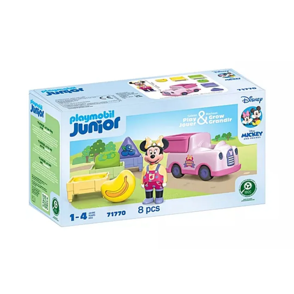 Playmobil Junior & Disney Η Μίνι Μάους και το Φορτηγό με Φρούτα - 1