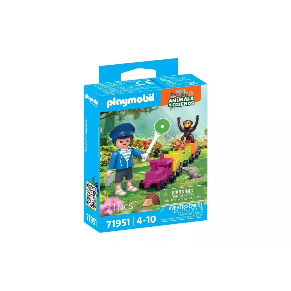 Playmobil Animals & Friends Βόλτα με Τρενάκι - 1