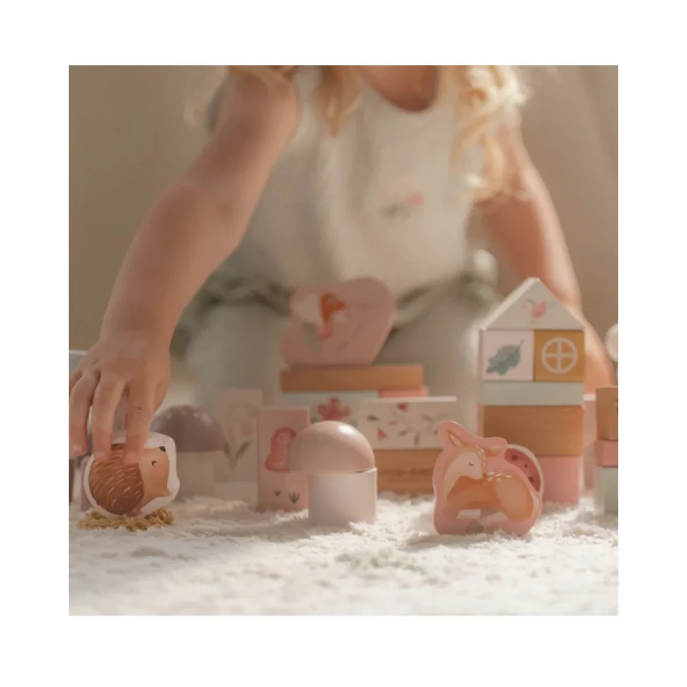 Little Dutch Σετ Ξύλινα Τουβλάκια Fairy Garden - 2