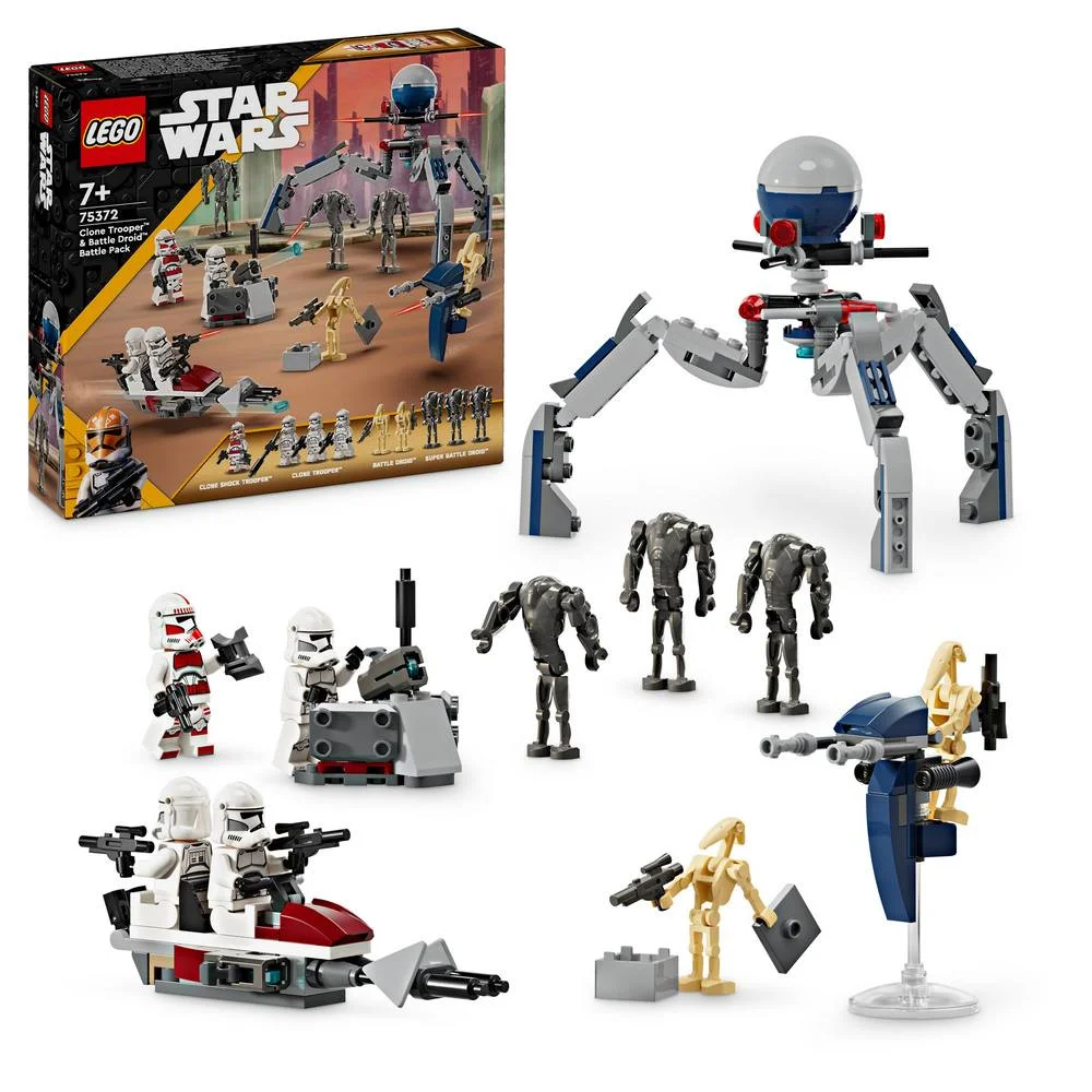 Lego Star Wars Clone Trooper & Battle Droid Battle Pa - 3