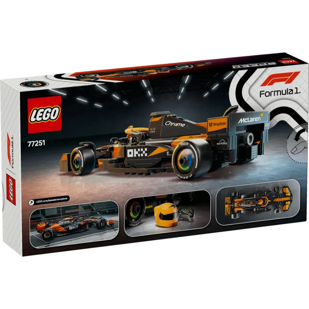 Lego Speed Champions McLaren F1 Team MCL38 Race Car - 10
