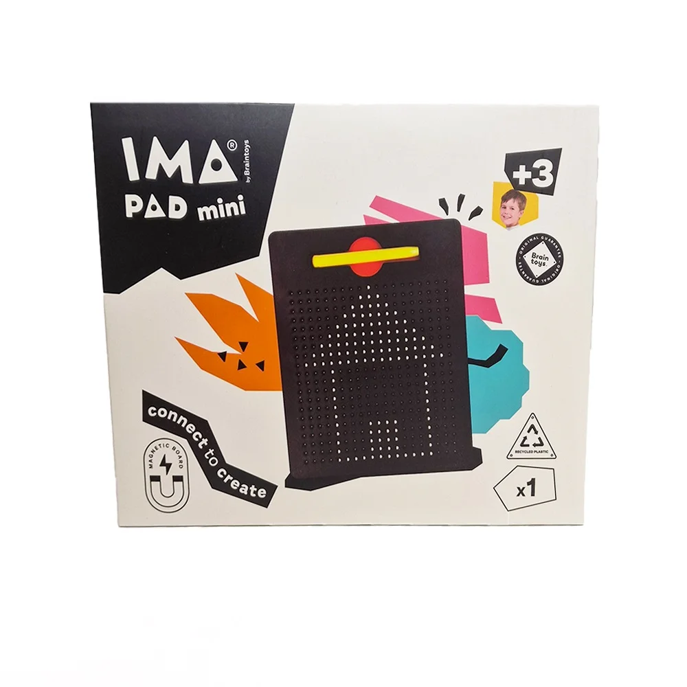 Imanix Μαγνητικό Παιχνίδι Δημιουργίας Μαύρο Imapad - 1