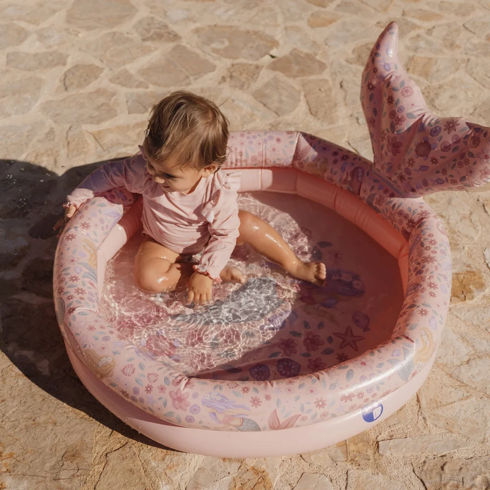 Little Dutch Φουσκωτή Πισίνα με Ουρά Γοργόνας Dreamy Mermaid 80 εκ. - 8