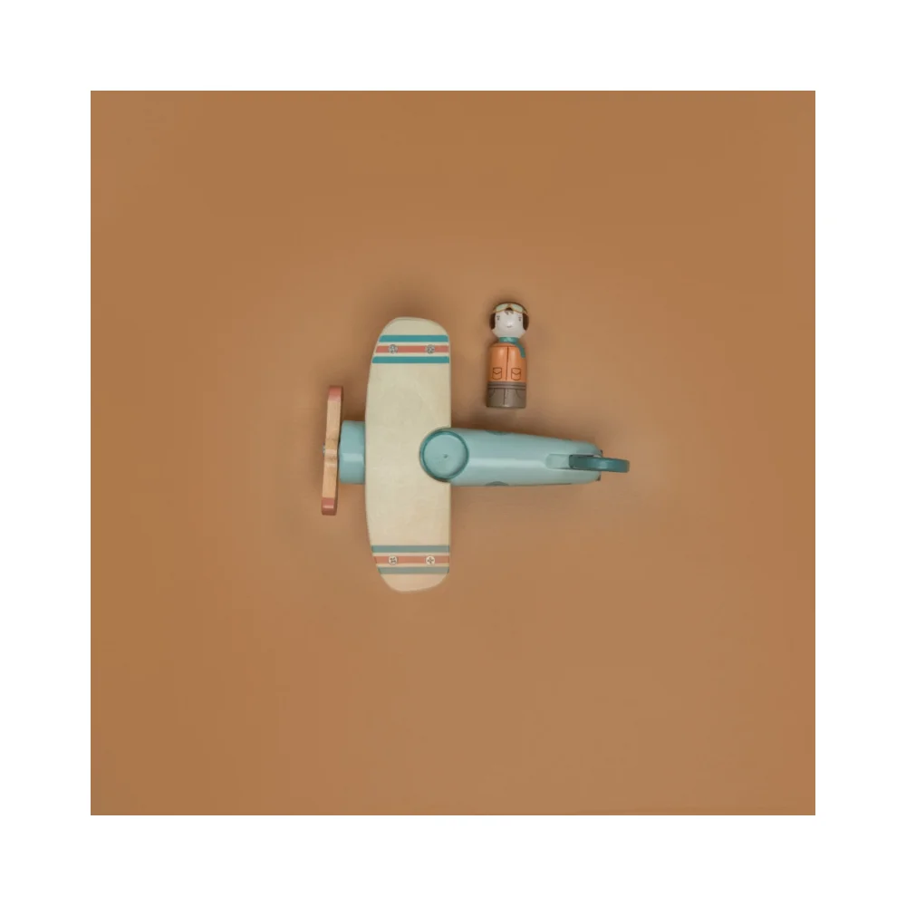 Little Dutch Ξύλινο Παιχνίδι Αεροπλανάκι - 5