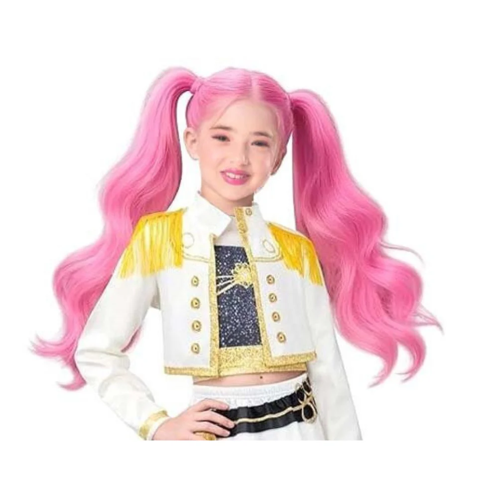 Περούκα Pop Star Kpop Demon Hunters Φούξια - 1