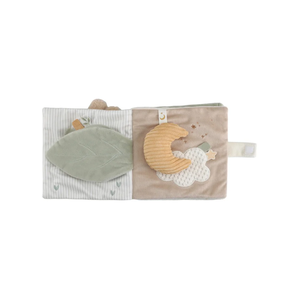 Little Dutch Υφασμάτινο Βιβλιαράκι Δραστηριοτήτων Newborn Naturals - 4