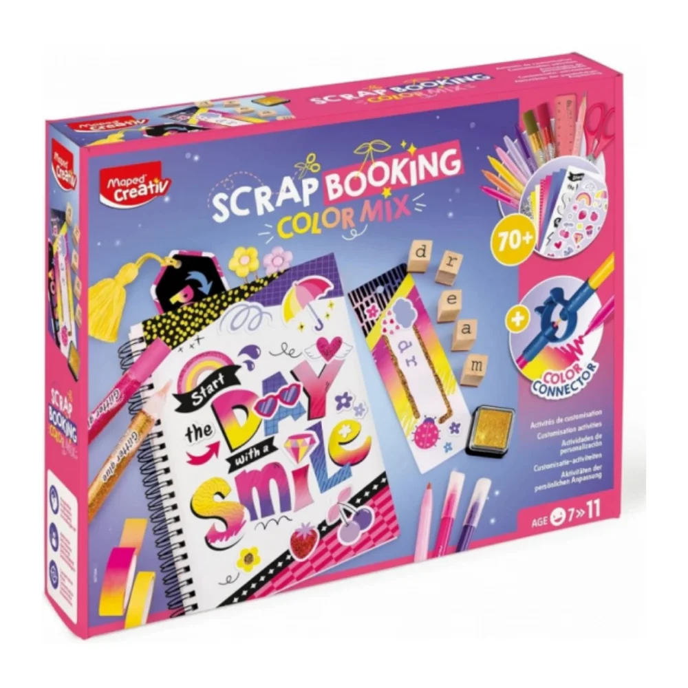 Maped Creative ScrapBooking Color Mix Σημειωματάριο - 1