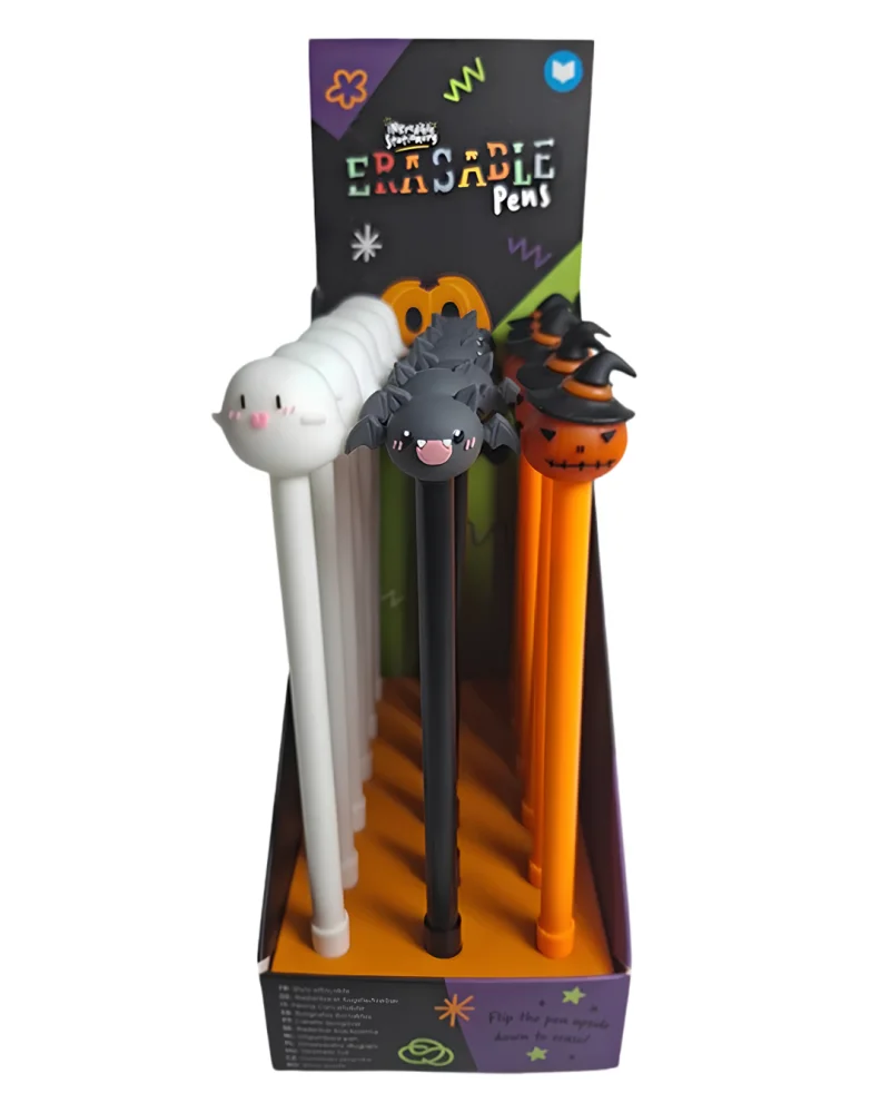 Puckator Στυλό Erasable σε Σχέδια Φάντασμα Νυχτερίδα και Κολοκύθα - 1