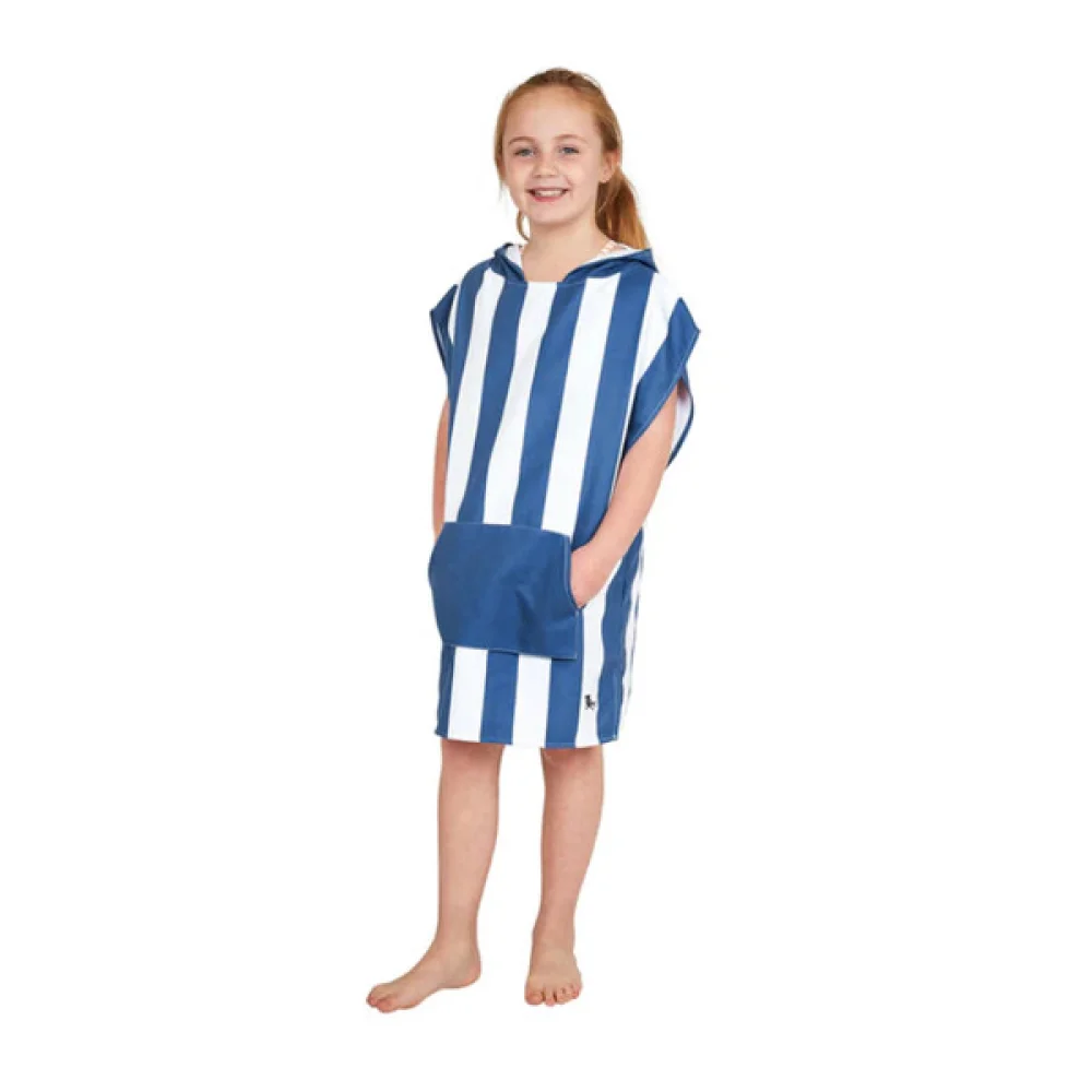 Dock & Bay Παιδικό Πόντσο Quickdry Whitsunday Blue Microfiber 6-10 ετών - 4