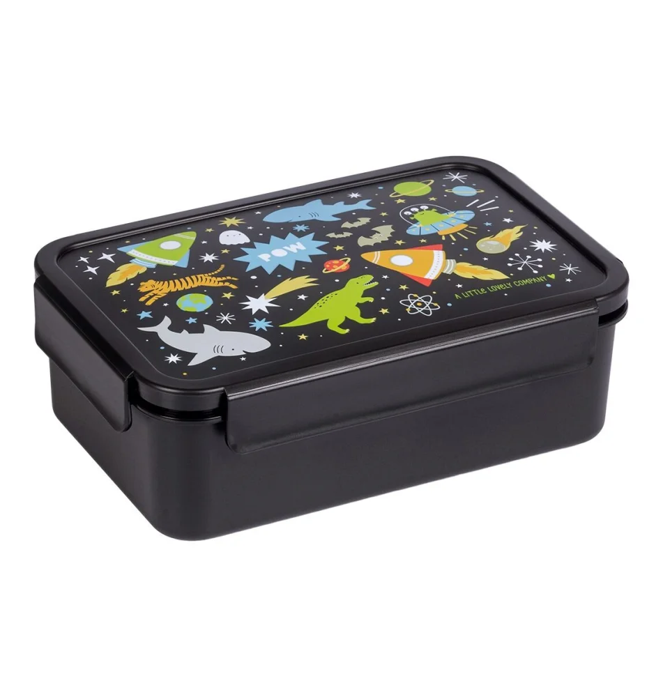 A Little Lovely Company Δοχείο Φαγητού Bento με Χωρίσματα Galaxy 1.2L - 2