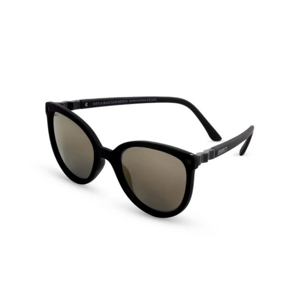 KiETLA Γυαλιά Ηλίου Buzz 4-6 ετών Butterfly Black - 2