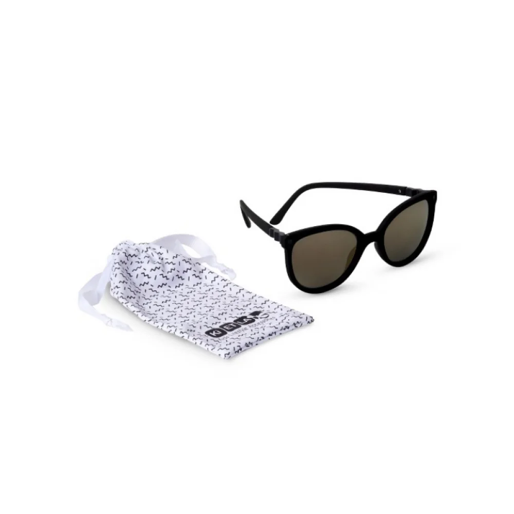 KiETLA Γυαλιά Ηλίου Buzz 4-6 ετών Butterfly Black - 3