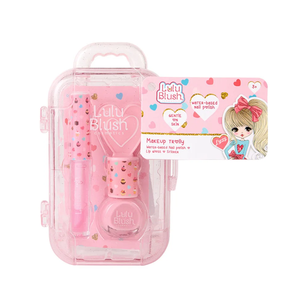 Create It ! Lulu Blush Σετ Μακιγιάζ Βάση Νερού σε Βαλιτσάκι Τρόλει - 1