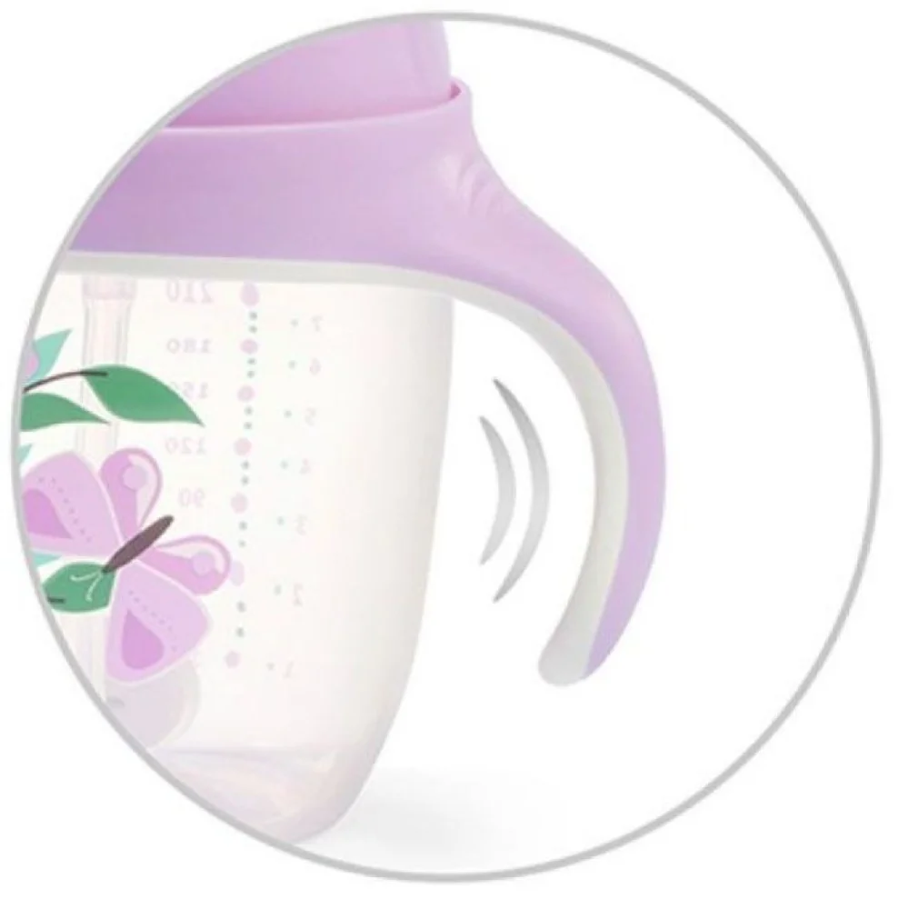 Babyono Εκπαιδευτικό Ποτηράκι με Βαρίδι 240ml - 4