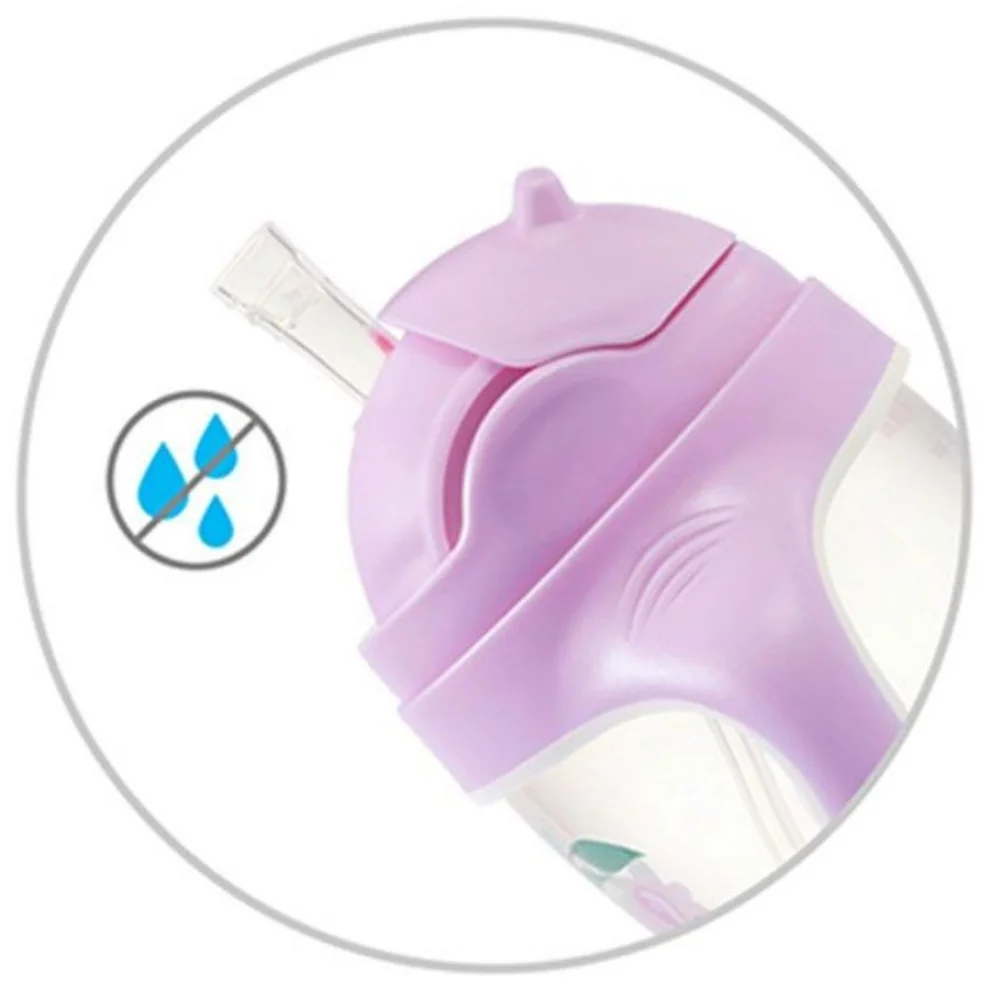 Babyono Εκπαιδευτικό Ποτηράκι με Βαρίδι 240ml - 5
