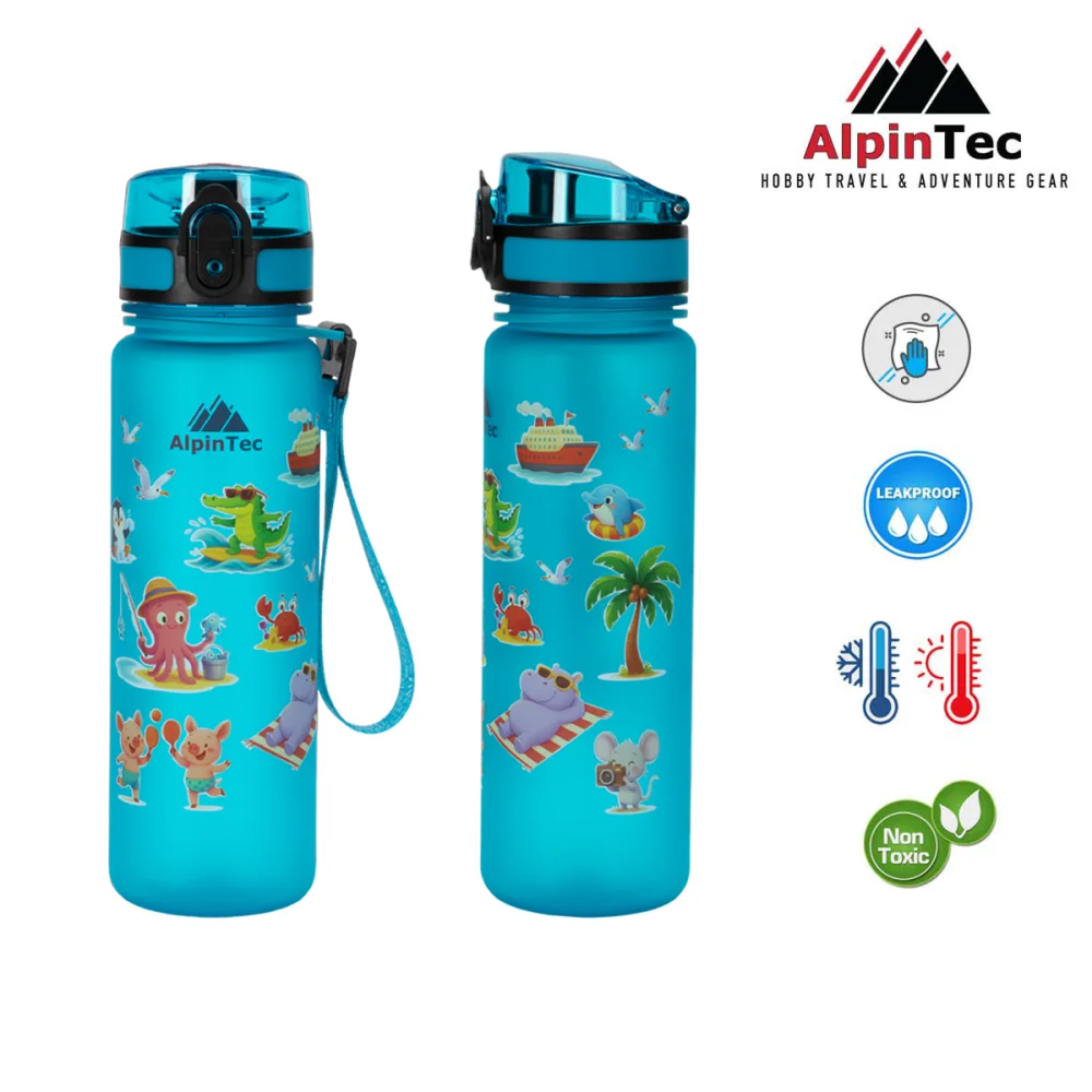 AlpinTec Παγούρι Tritan 500ml Sea Animals - 1