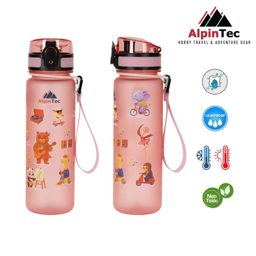 AlpinTec Παγούρι Tritan 500ml Hobby Animals - 1