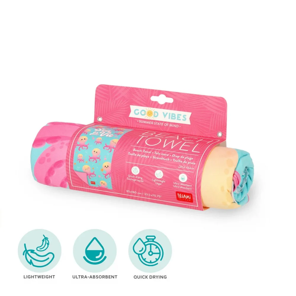 Legami Πετσέτα Θαλάσσης Octopus - 3