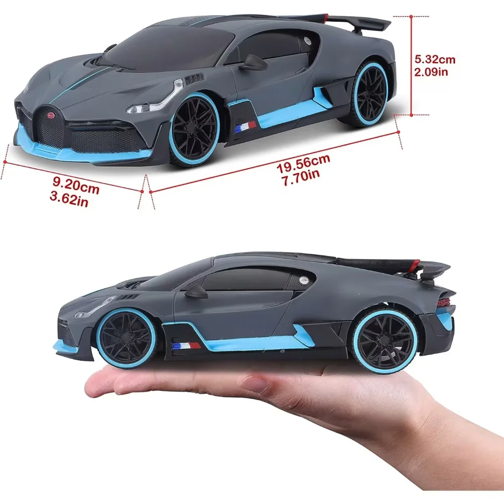 Maisto Tech Τηλεκατευθυνόμενο Bugatti Divo Μαύρο 1:24 - 8