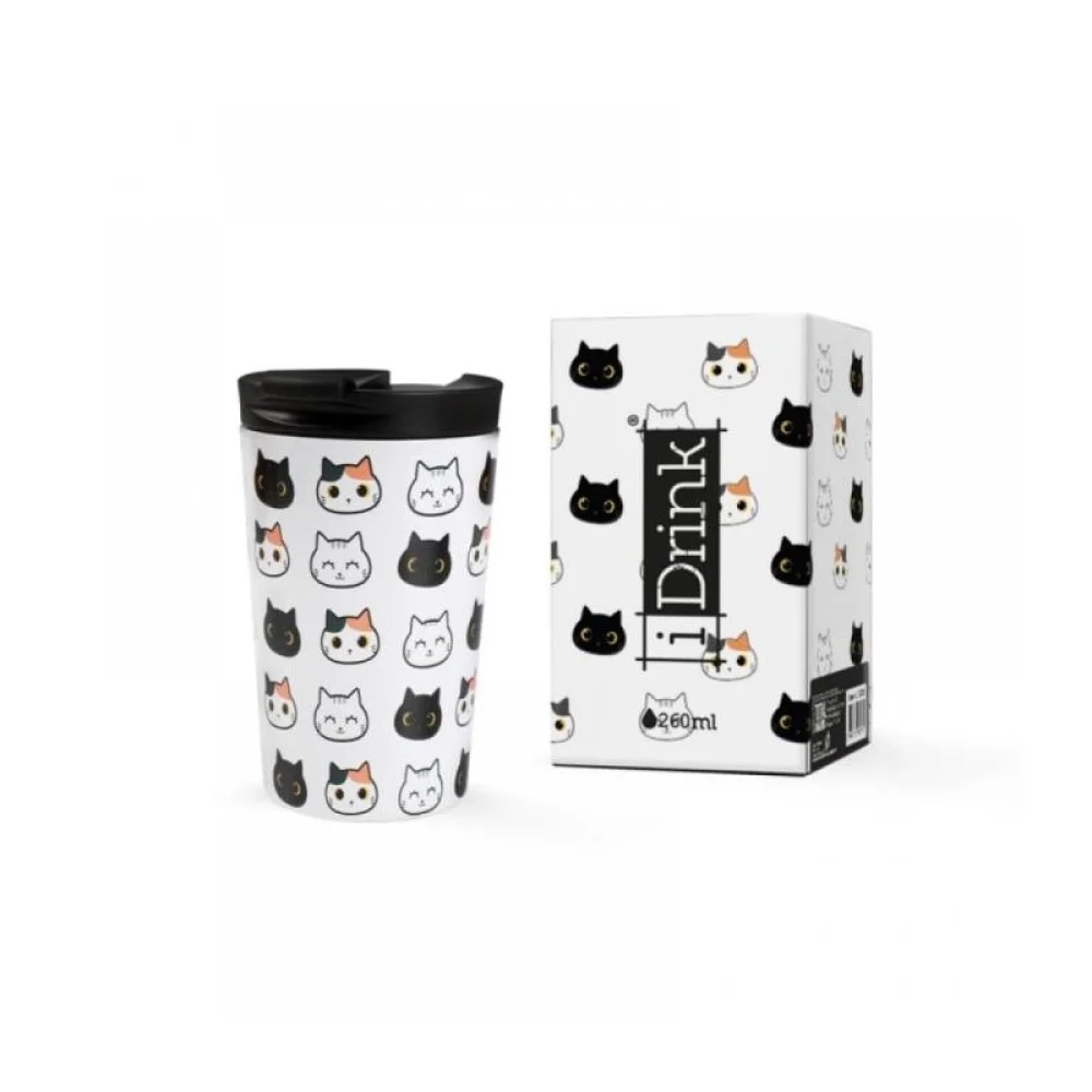 itotal Κούπα Θερμός Cat 260 ml - 1