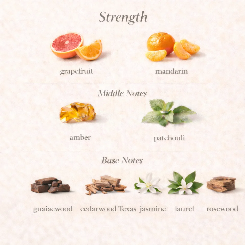 Olive Spa Ανδρικό Άρωμα Unique Strength 25ml - 2