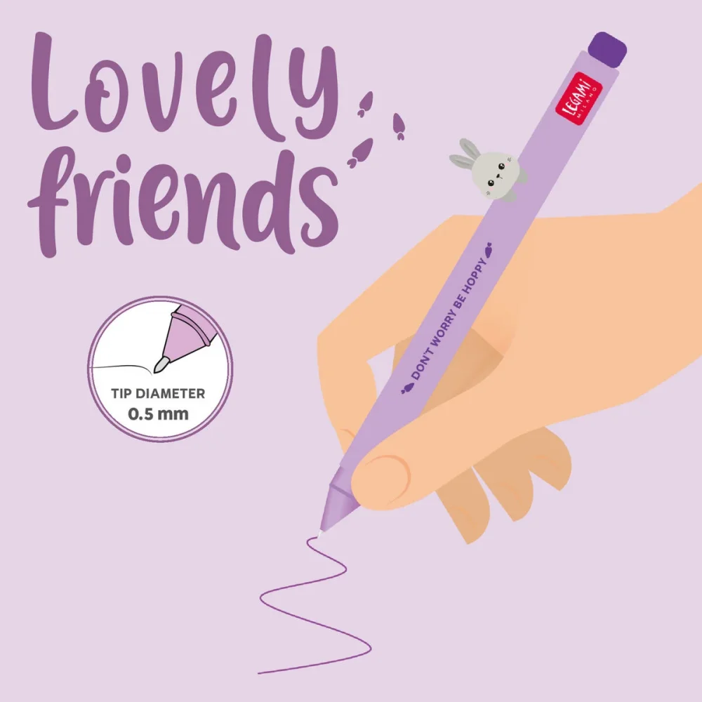 Legami Στυλό Gel Lovely Friends Bunny - 3