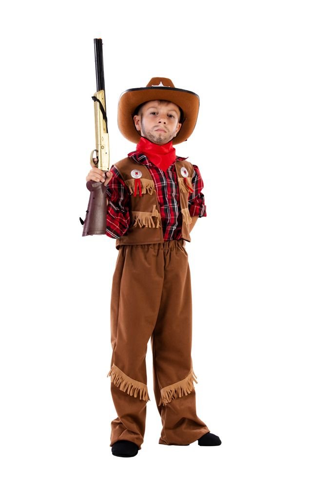 Αποκριάτικη Παιδική Στολή Cow Boy Νο 6 ετών - 1
