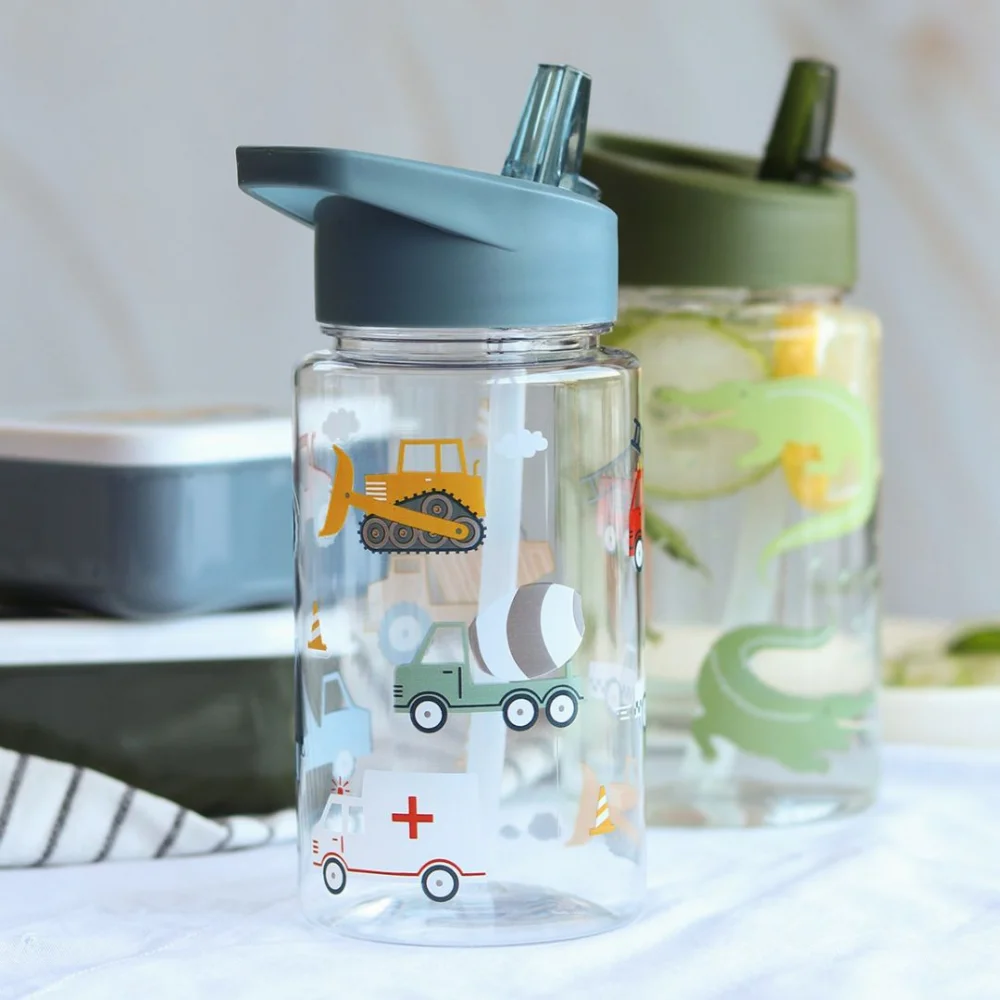 A Little Lovely Company Παγούρι 450ml Vehicles - 3