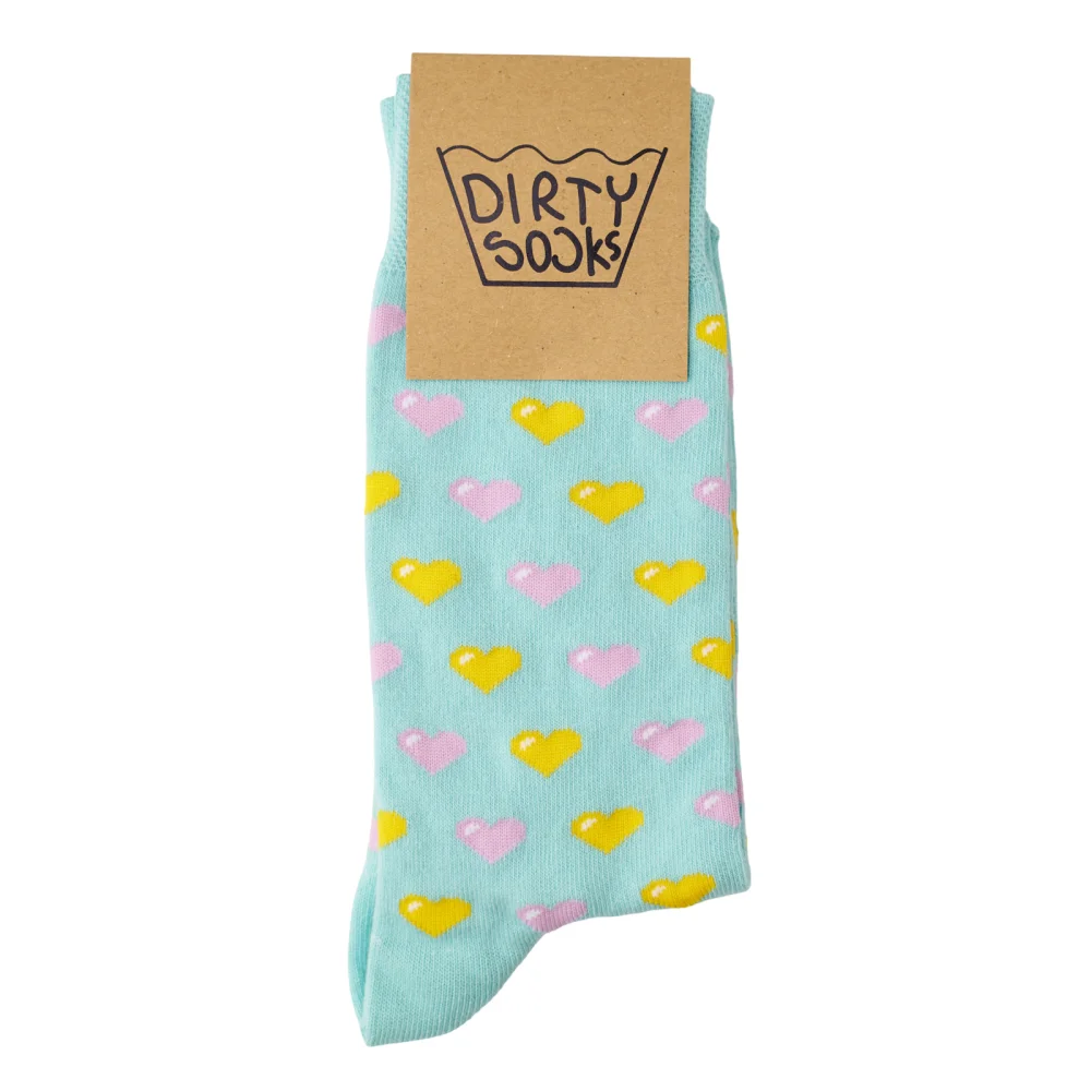 Dirty Socks Unisex Κάλτσες Καρδούλες - 1